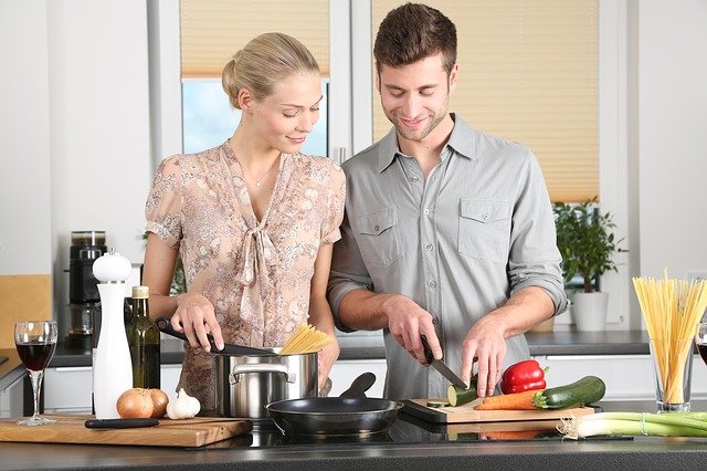 preparing food